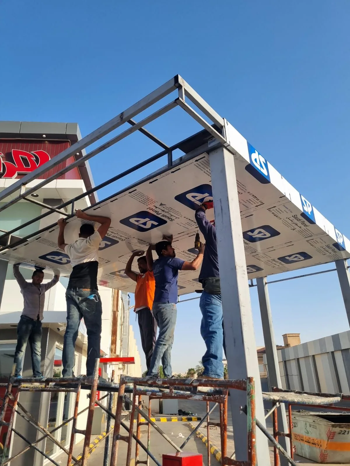 Commercial Structure Fabrication